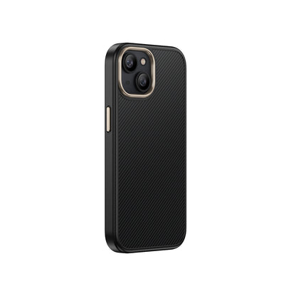 Apple iPhone 15 Kılıf M-safe Şarj Özellikli Karbon Fiber Görünümlü Zore Antina Kapak