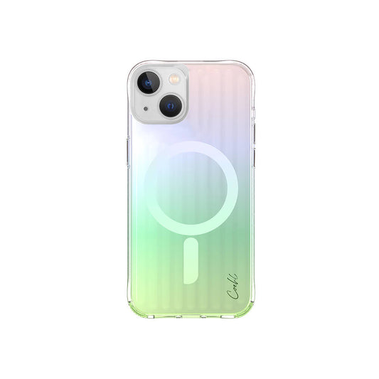 Apple iPhone 15 Kılıf M-safe Şarj Özellikli Parlayan Arka Yüzey Coehl Linear Kapak