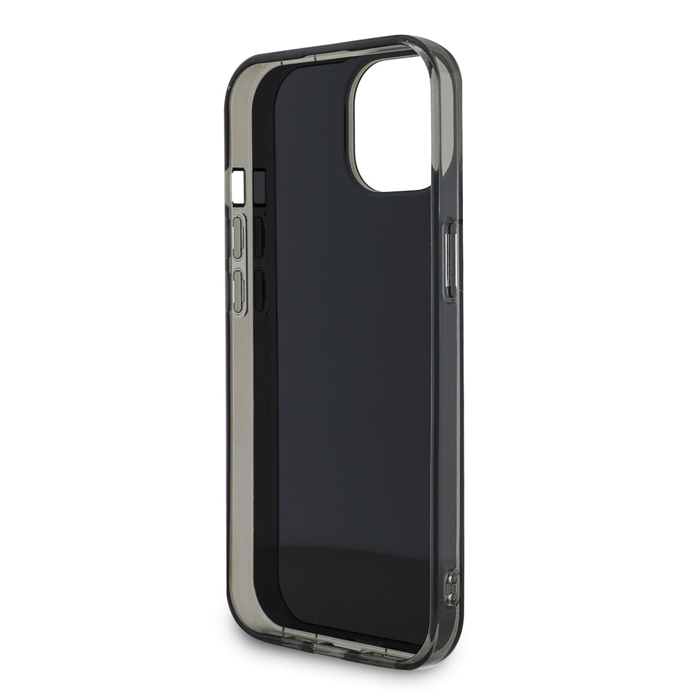 Apple iPhone 15 Kılıf Mercedes Benz Orjinal Lisanslı New Urban 3 IML Baskılı Paralel Çizgi Desenli Kapak