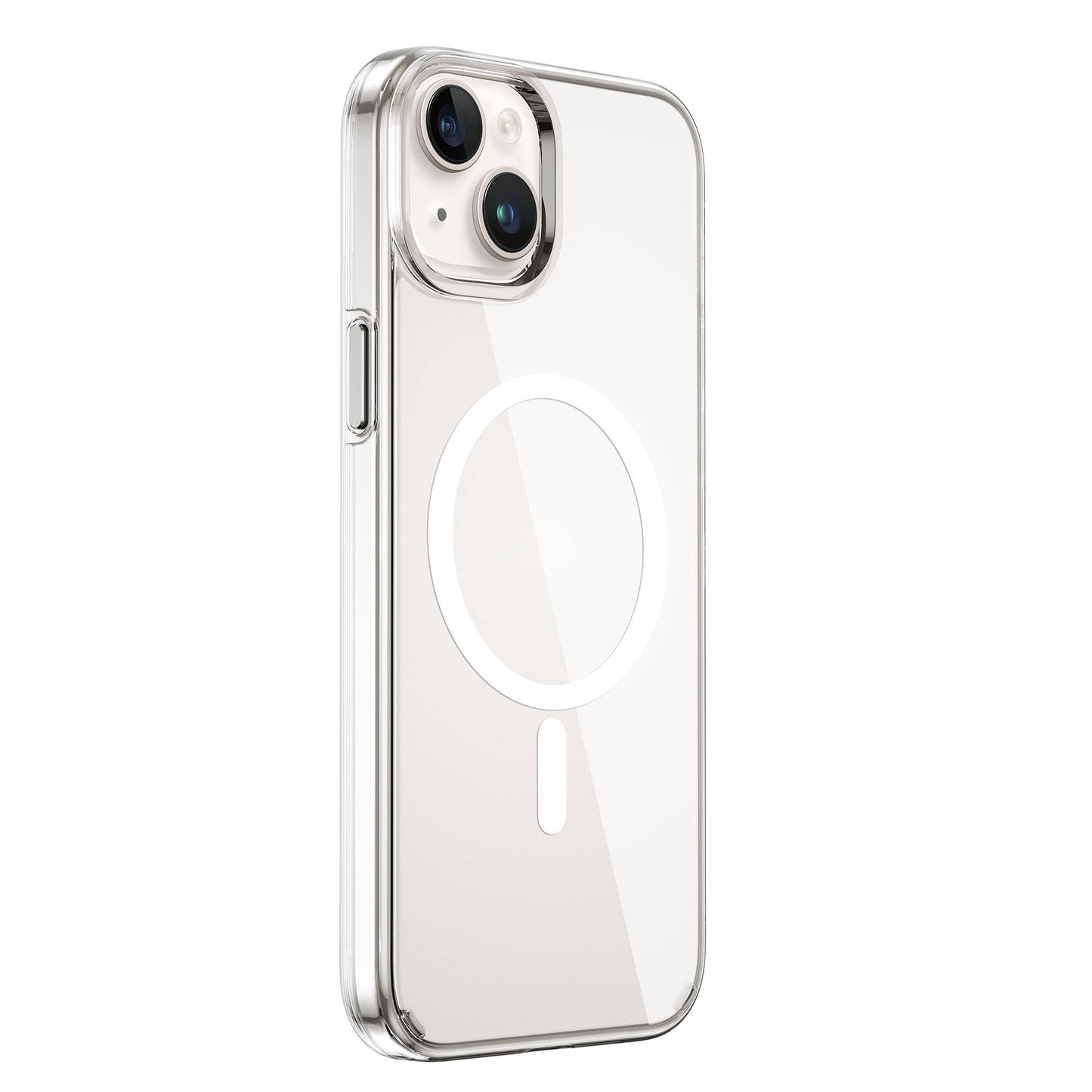Apple iPhone 15 Kılıf Wiwu FYY-014 M-safe Şarj Özellikli Şeffaf Kapak