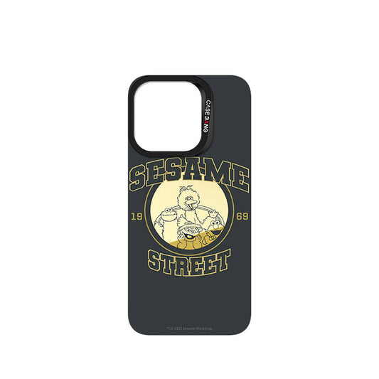 Apple iPhone 15 M-safe Şarj Özellikli Casebang Sesame Street Serisi Mıknatıslı Arka Panel