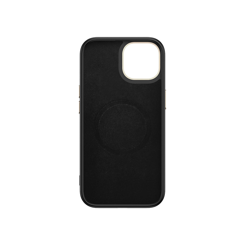 Apple iPhone 15 Plus Kılıf M-safe Şarj Özellikli Karbon Fiber Görünümlü Zore Antina Kapak