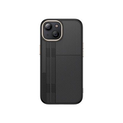 Apple iPhone 15 Plus Kılıf M-safe Şarj Özellikli Karbon Fiber Görünümlü Zore Antina Kapak