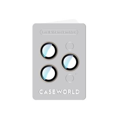 Apple iPhone 15 Pro Max CaseWorld Alloy Serisi Oleofobik Anti Reflective Kamera Lens Koruyucu