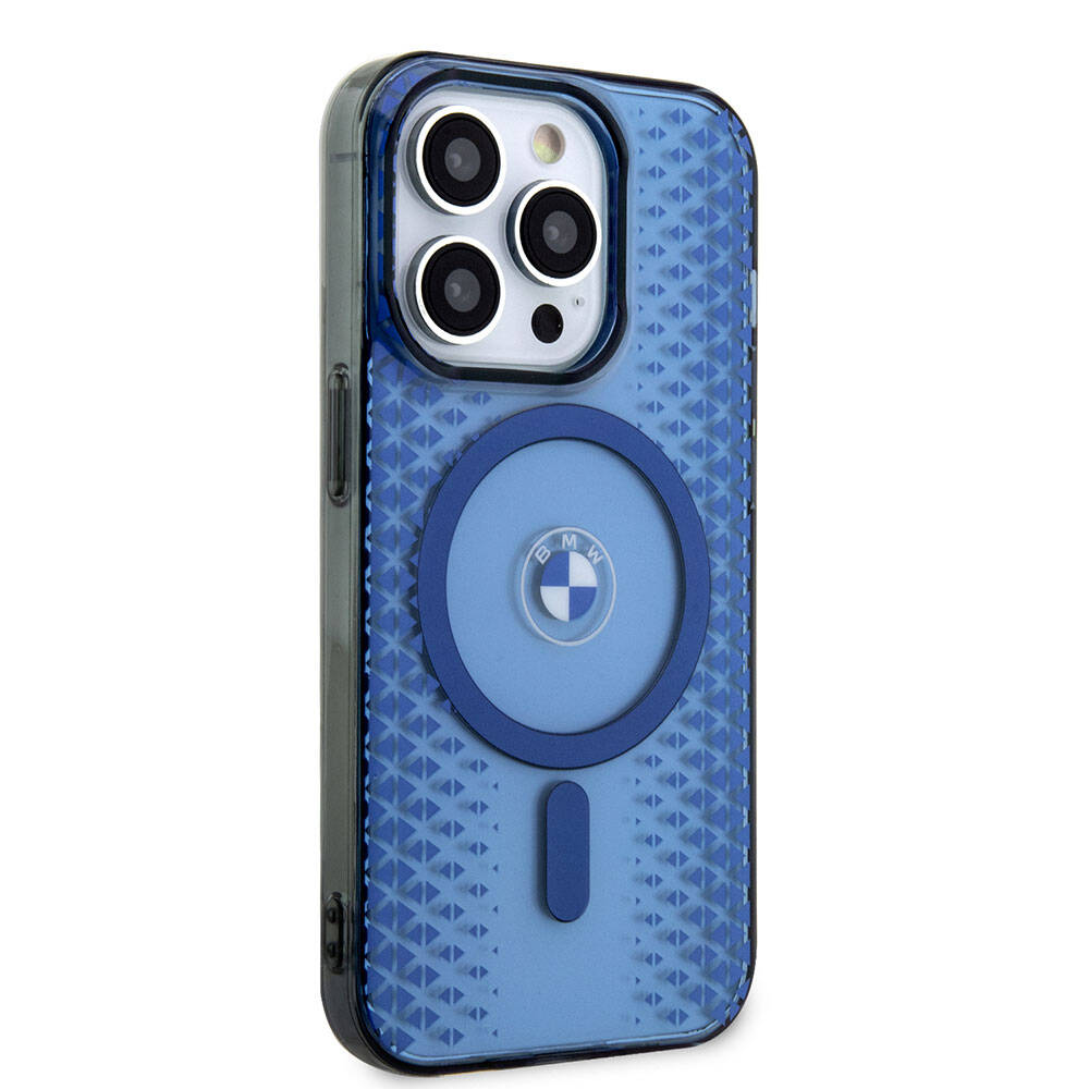 Apple iPhone 15 Pro Kılıf BMW M-safe Şarj Özellikli Transparan IML Signature Orjinal Lisanslı Kapak