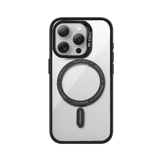 Apple iPhone 15 Pro Kılıf M-safe Şarj Özellikli Casebang Body Frame Kapak