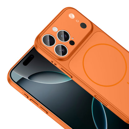 Apple iPhone 15 Pro Kılıf Zore M-Safe Şarj Özellikli Kamera Korumalı Formen Kapak