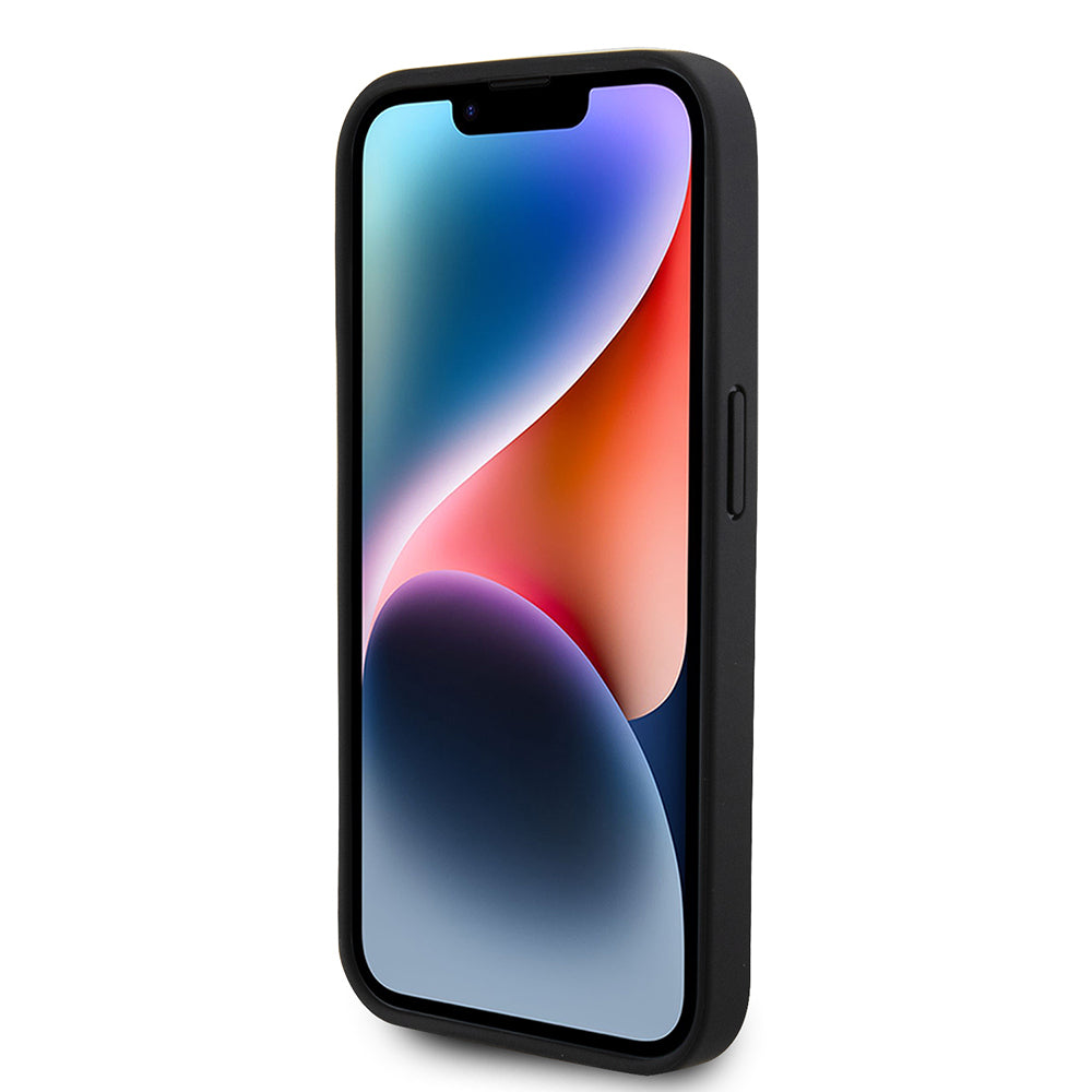 Apple iPhone 15 Pro Max Kılıf Lacoste Orjinal Lisanslı PU Pike Desenli Arka Yüzey İkonik Timsah Dokuma Logolu Kapak + Type-C Kablo 1.5m