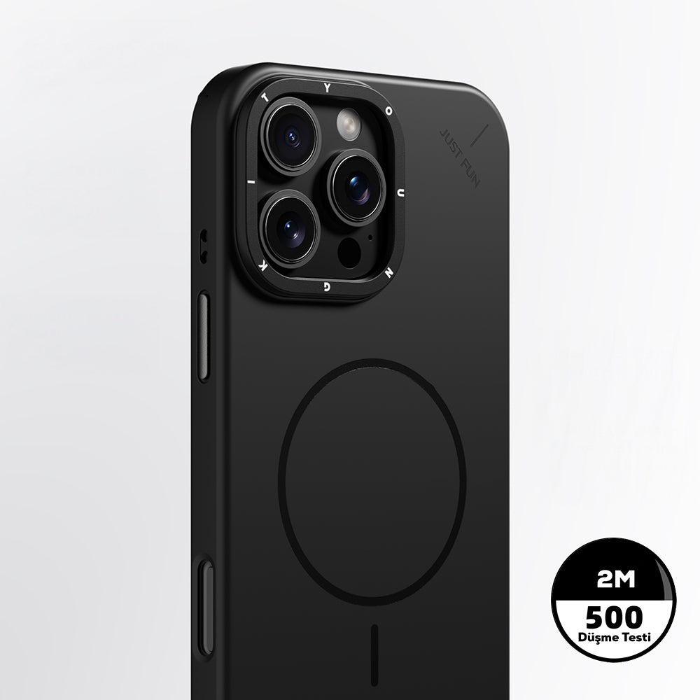 Apple iPhone 15 Pro Max Kılıf M-safe Şarj Özellikli Youngkit Dynamag Serisi Kapak
