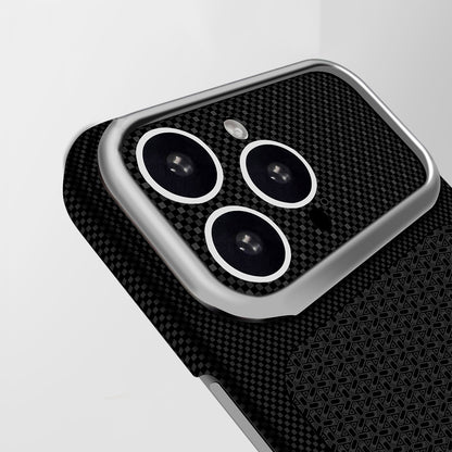 Apple iPhone 15 Pro Max Kılıf M-Safe Şarj Özellikli Zore Paris Nexel Sert PC Kapak