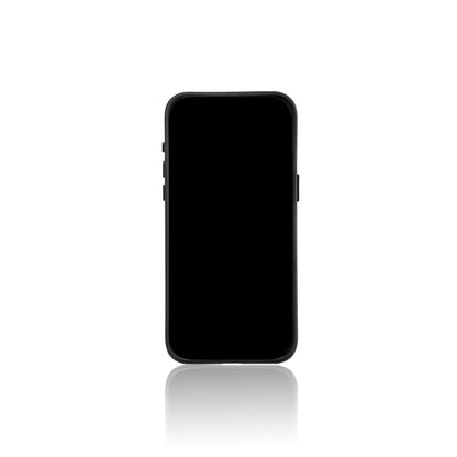 Apple iPhone 15 Pro Max Kılıf M-safe Şarj Özellikli Standlı Suni Deri Tasarımlı Pynana Dancing Circle Serisi Kapak
