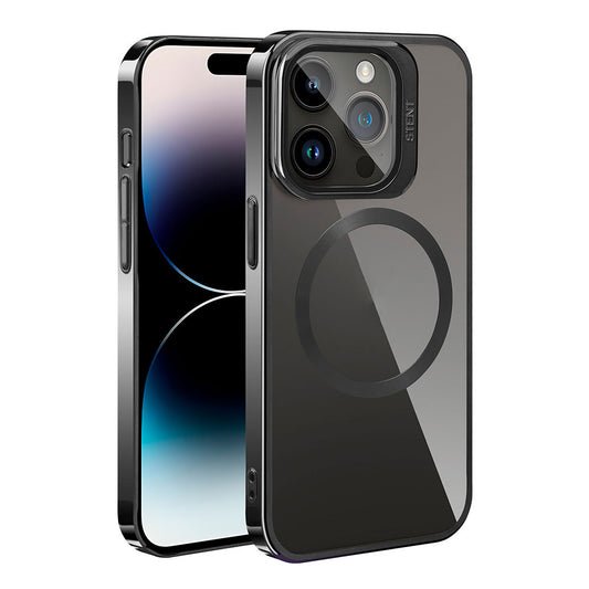 Apple iPhone 15 Pro Max Kılıf M-safe Şarj Özellikli Standlı Zore Klon Kapak