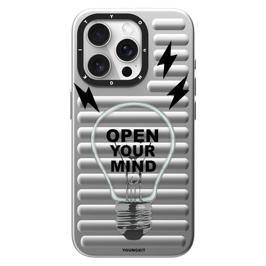 Apple iPhone 15 Pro Max Kılıf M-safe Şarj Özellikli Youngkit Open Mind Serisi Kapak