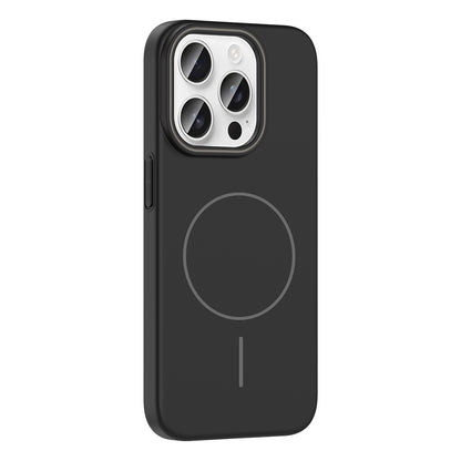 Apple iPhone 15 Pro Max Kılıf M-safe Şarj Özellikli Zore Ruby Sert Kapak