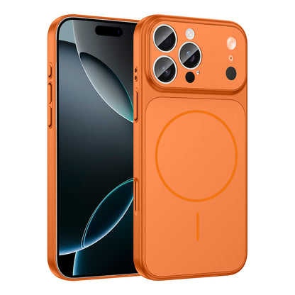 Apple iPhone 15 Pro Max Kılıf Zore M-Safe Şarj Özellikli Kamera Korumalı Formen Kapak