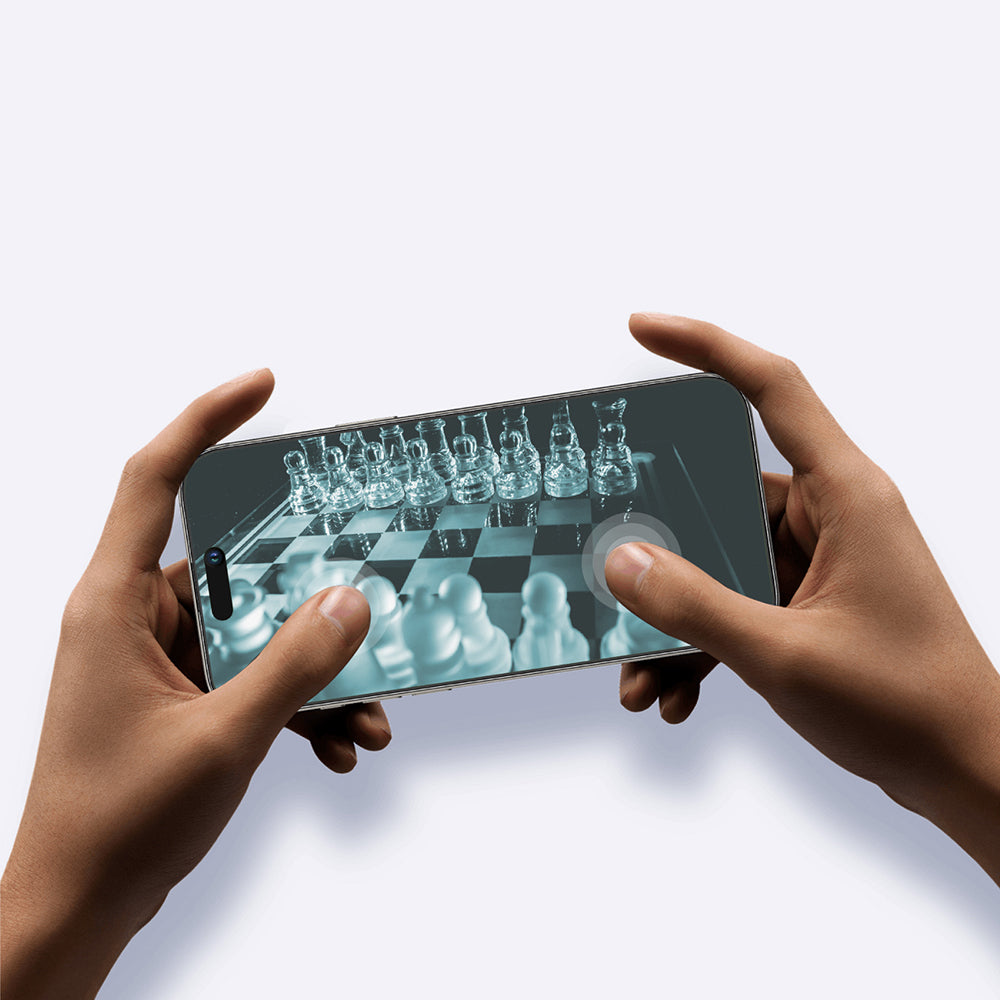 Apple iPhone 16 Amazingthing Radix Mat Parmak İzi Bırakmayan Temperli Cam Ekran Koruyucu