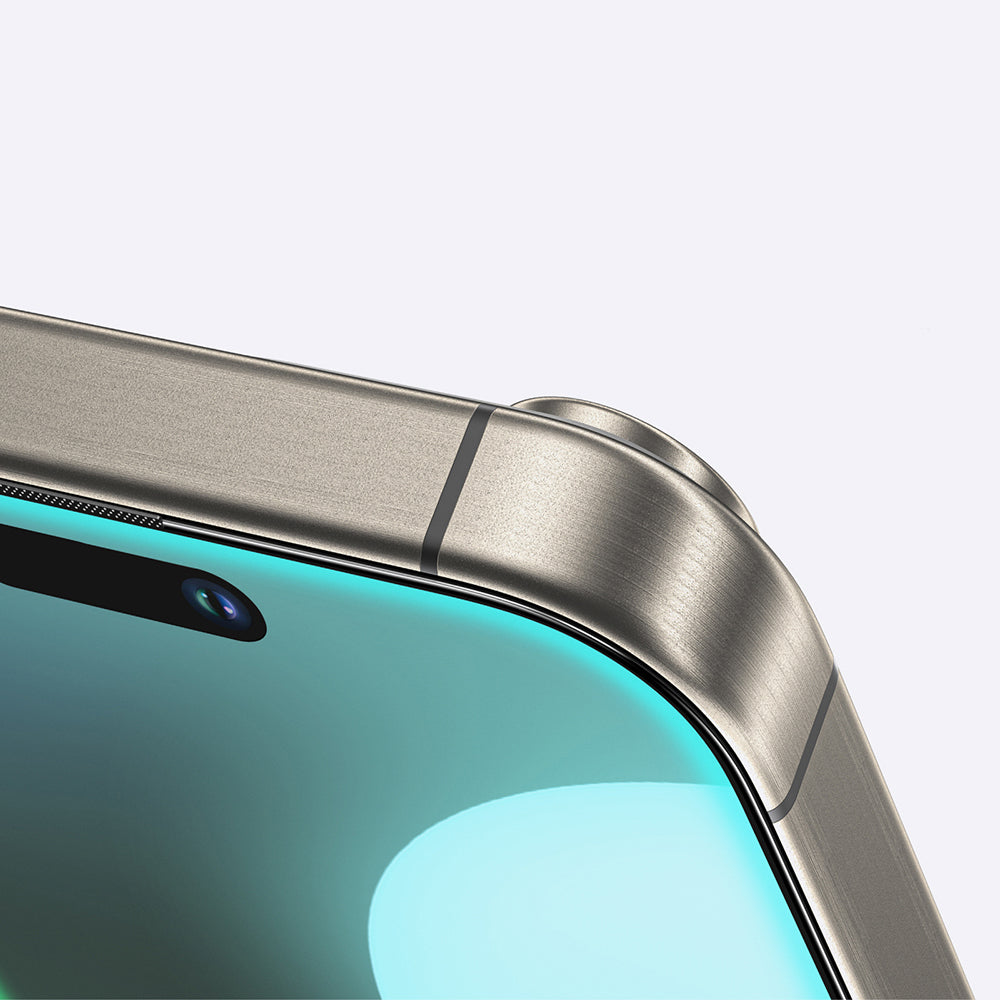 Apple iPhone 16 Amazingthing Titan Mat Parmak İzi Bırakmayan Temperli Cam Ekran Koruyucu