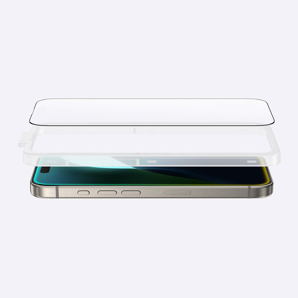 Apple iPhone 16 Amazingthing Titan Mat Parmak İzi Bırakmayan Temperli Cam Ekran Koruyucu