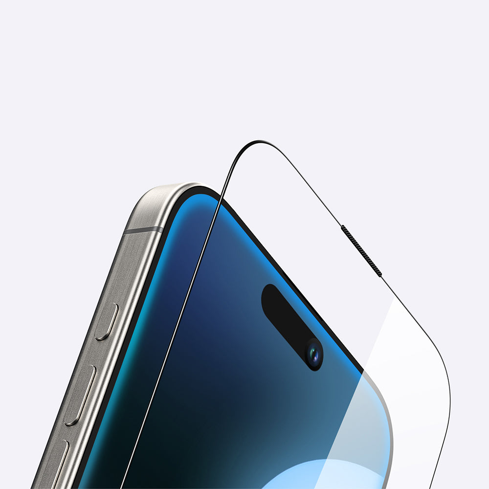 Apple iPhone 16 Amazingthing Titan Parmak İzi Bırakmayan Temperli Cam Ekran Koruyucu