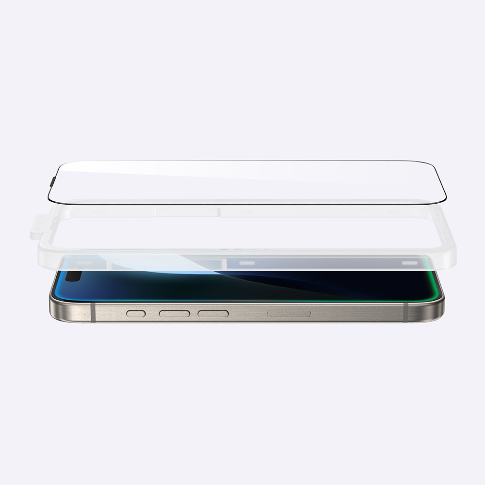 Apple iPhone 16 Amazingthing Titan Parmak İzi Bırakmayan Temperli Cam Ekran Koruyucu