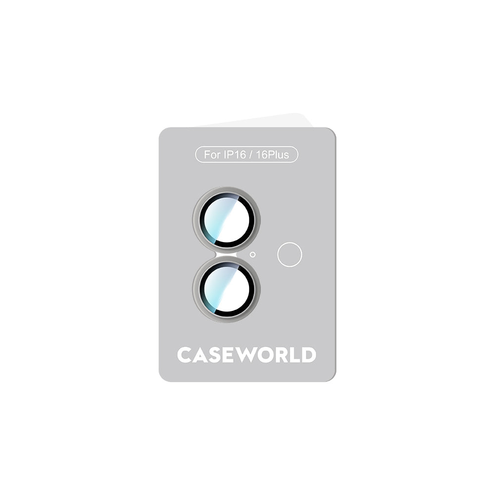 Apple iPhone 16 CaseWorld Alloy Serisi Oleofobik Anti Reflective Kamera Lens Koruyucu