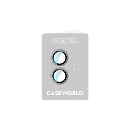 Apple iPhone 16 CaseWorld Alloy Serisi Oleofobik Anti Reflective Kamera Lens Koruyucu