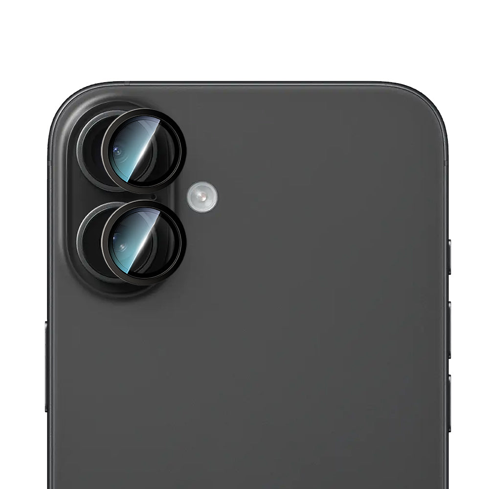 Apple iPhone 16 CaseWorld Alloy Two-Color Serisi Lens Koruyucu