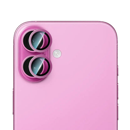 Apple iPhone 16 CaseWorld Alloy Two-Color Serisi Lens Koruyucu