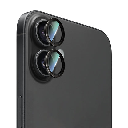 Apple iPhone 16 CaseWorld Karbon Fiber Serisi Anti Reflective Ultra Clear Full Kamera Lens Koruyucu