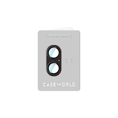 Apple iPhone 16 CaseWorld Karbon Fiber Serisi Anti Reflective Ultra Clear Full Kamera Lens Koruyucu