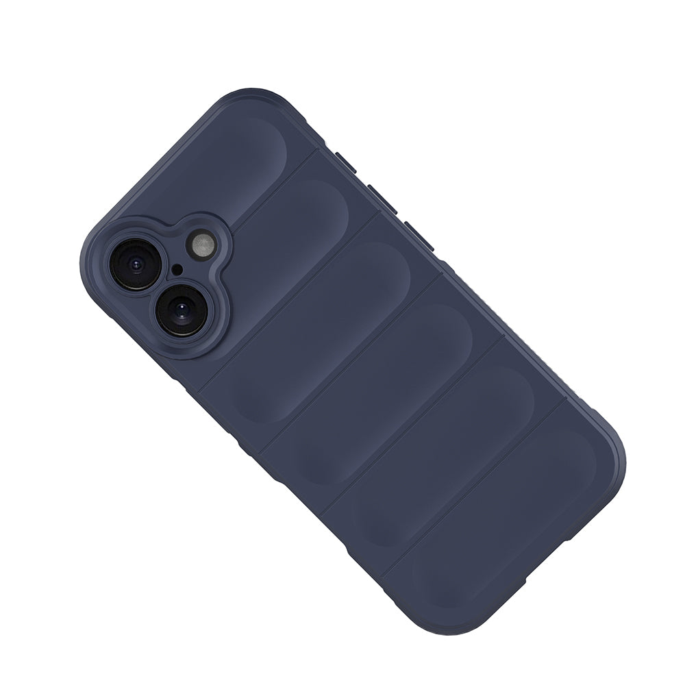 Apple iPhone 16 Kılıf Esnek TPU Oyuklu Arka Yüzey Tasarımlı Zore Etnik Silikon Kapak