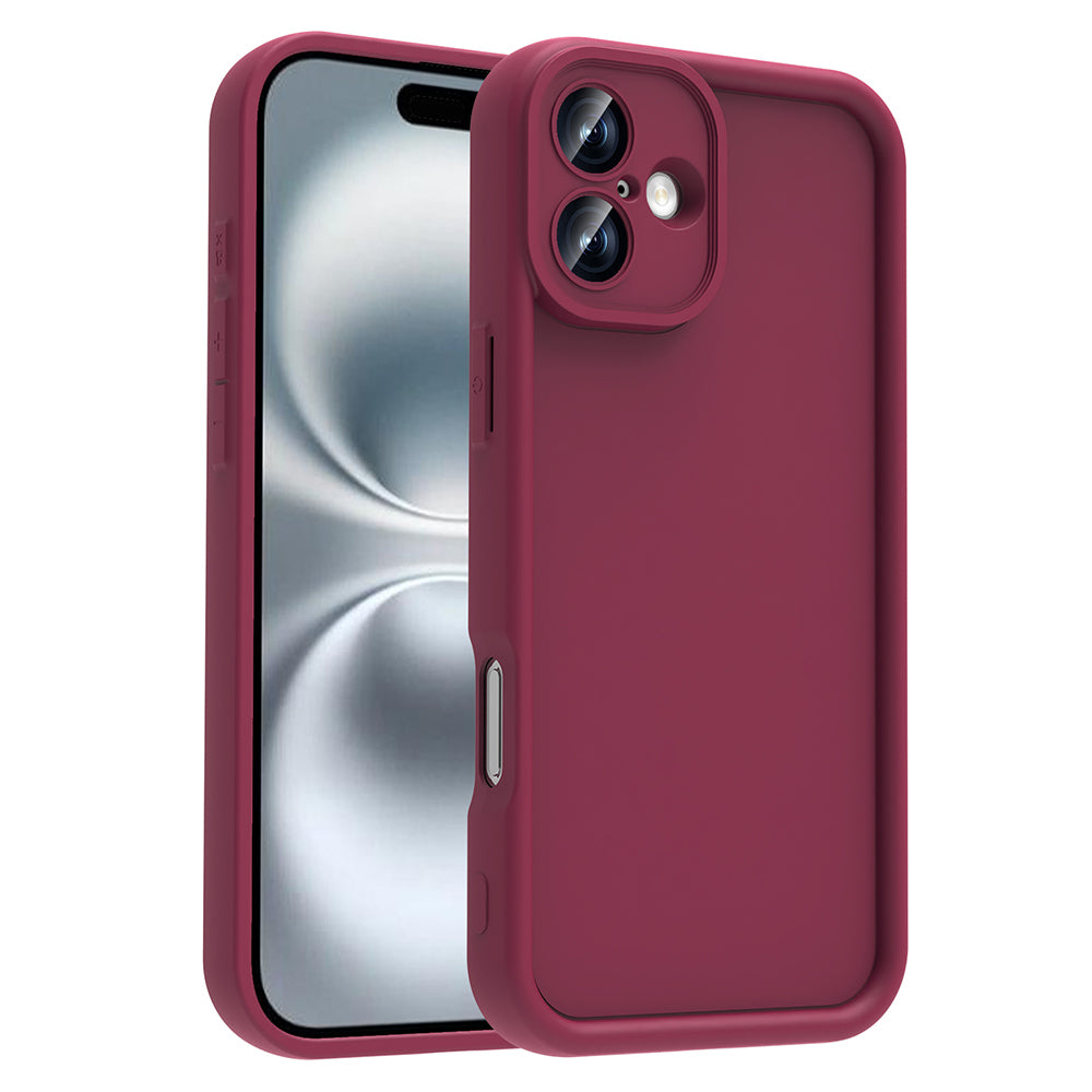Apple iPhone 16 Kılıf Kamera Korumalı Zore Ananas Kapak