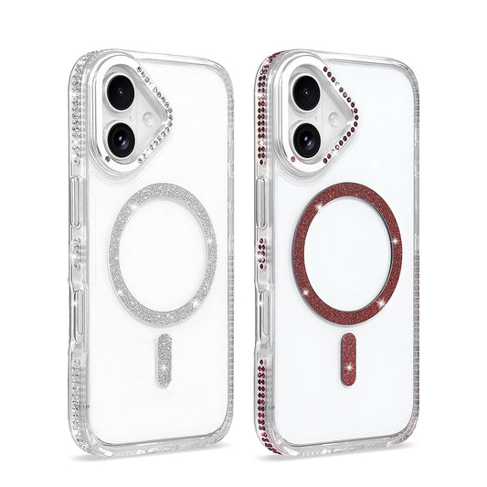 Apple iPhone 16 Kılıf M-safe Şarj Özellikli Zore Tera Silikon Kapak