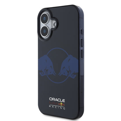 Apple iPhone 16 Kılıf Redbull Orjinal Lisanslı M-safe Şarj Özellikli IML Çift Boğa Baskılı Sert PC Kapak