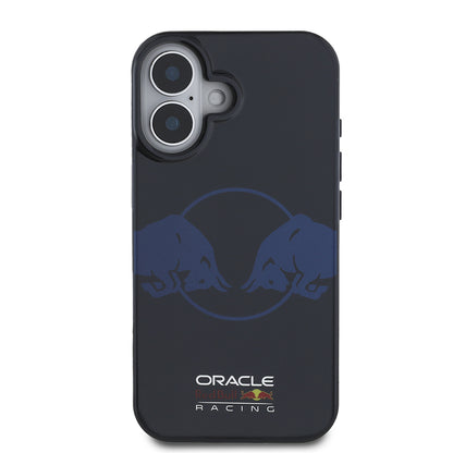 Apple iPhone 16 Kılıf Redbull Orjinal Lisanslı M-safe Şarj Özellikli IML Çift Boğa Baskılı Sert PC Kapak