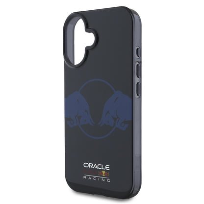 Apple iPhone 16 Kılıf Redbull Orjinal Lisanslı M-safe Şarj Özellikli IML Çift Boğa Baskılı Sert PC Kapak