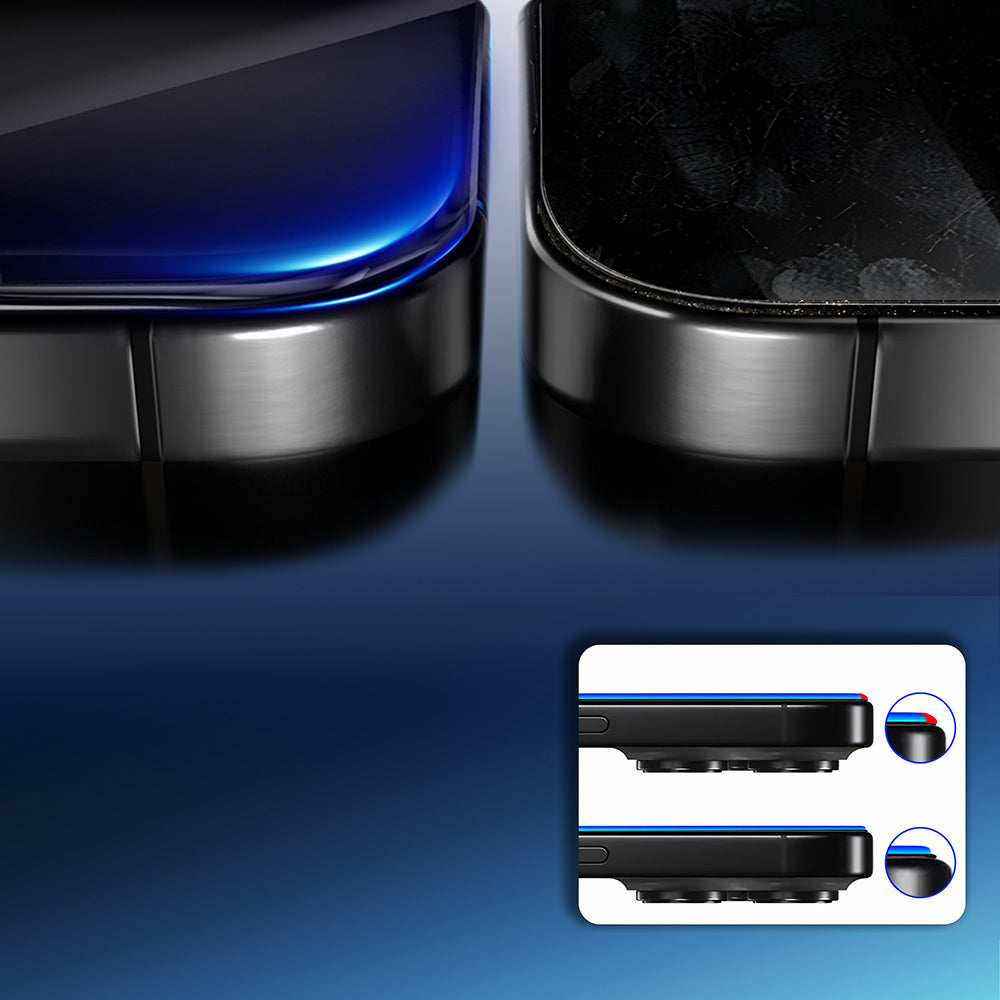 Apple iPhone 16 Mohseven Safir Coating HD Temperli Cam Ekran Koruyucu