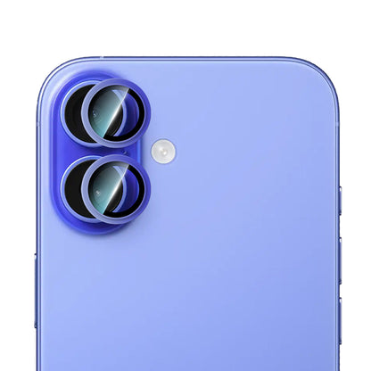 Apple iPhone 16 Plus CaseWorld Alloy Serisi Oleofobik Anti Reflective Kamera Lens Koruyucu