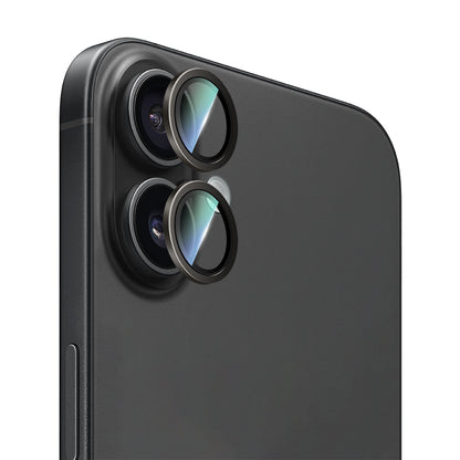 Apple iPhone 16 Plus CaseWorld Alloy Serisi Oleofobik Anti Reflective Kamera Lens Koruyucu