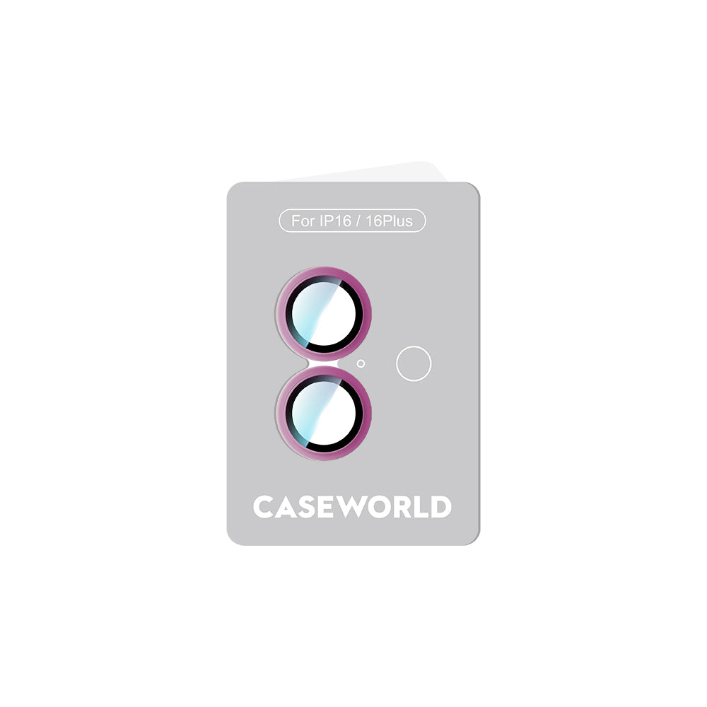 Apple iPhone 16 Plus CaseWorld Alloy Serisi Oleofobik Anti Reflective Kamera Lens Koruyucu