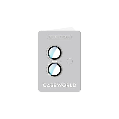 Apple iPhone 16 Plus CaseWorld Alloy Two-Color Serisi Lens Koruyucu