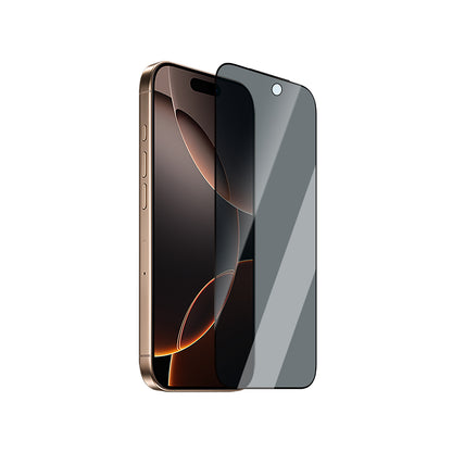 Apple iPhone 16 Plus CaseWorld Applicator Serisi 2.5D Eyesafe Mavi Işık Teknolojili 0.33mm Privacy Temperli Cam Ekran Koruyucu + Uygulama Aparatı