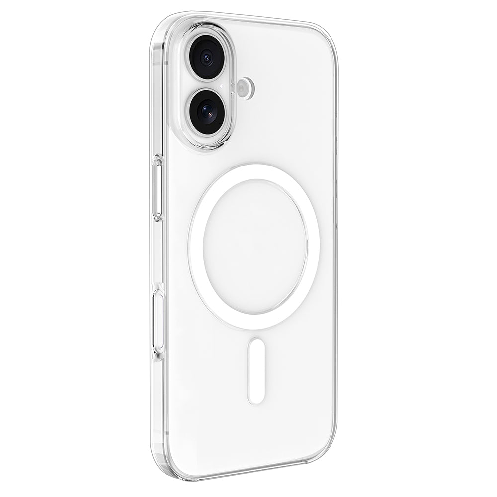 Apple iPhone 16 Plus Kılıf IC Çipli Zore Wireless Şarj Özellikli Şeffaf Orjin Kapak