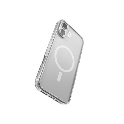 Apple iPhone 16 Plus Kılıf M-safe Şarj Özellikli Raptic Crystal M-safe Serisi Şeffaf Kapak