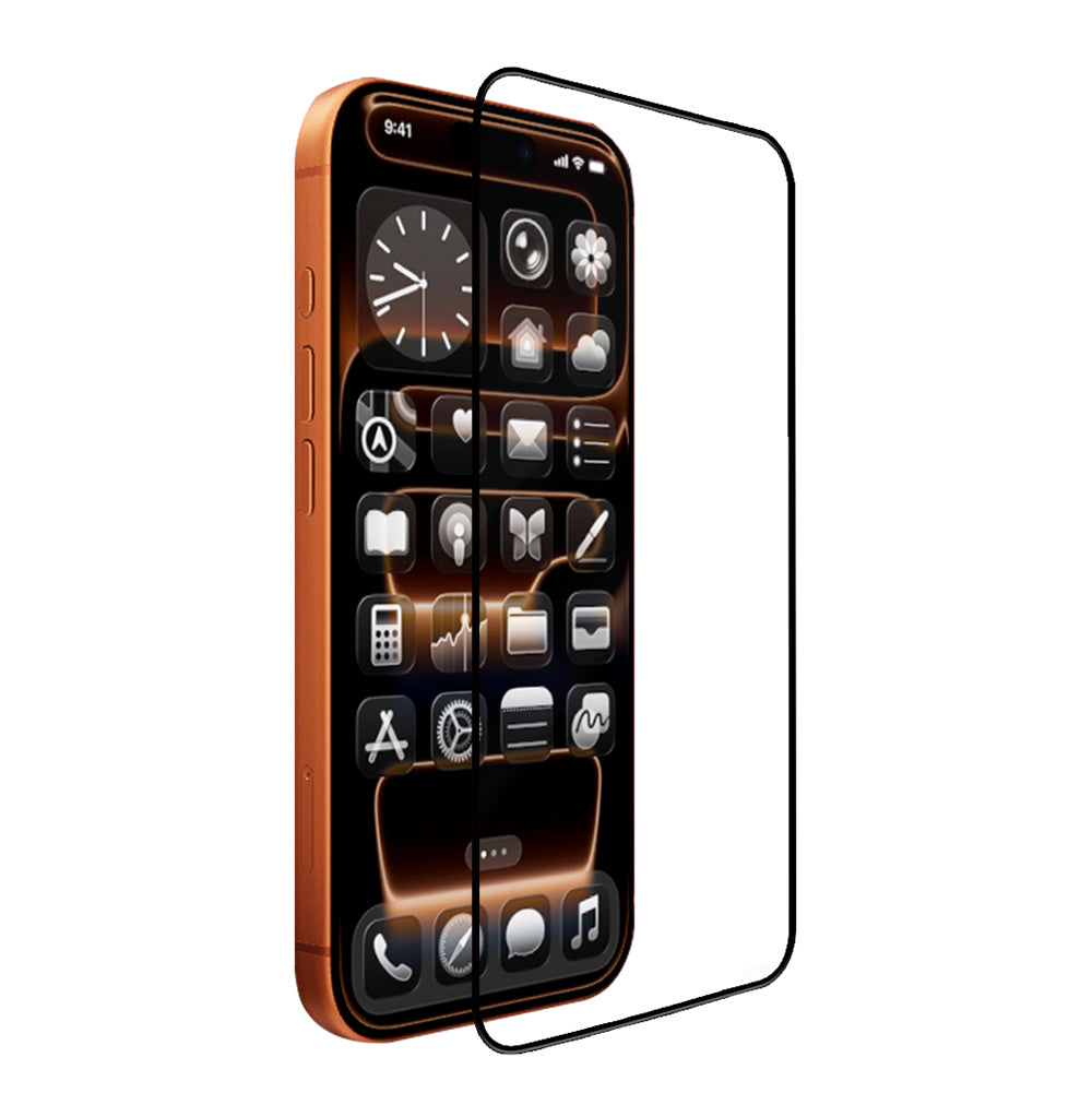 Apple iPhone 16 Plus Mohseven M6 HD Temperli Cam Ekran Koruyucu + Kolay Uygulama Aparatı