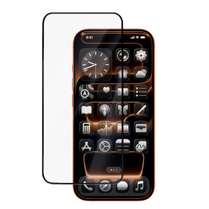 Apple iPhone 16 Plus Mohseven M6 Privacy Temperli Cam Ekran Koruyucu + Kolay Uygulama Aparatı