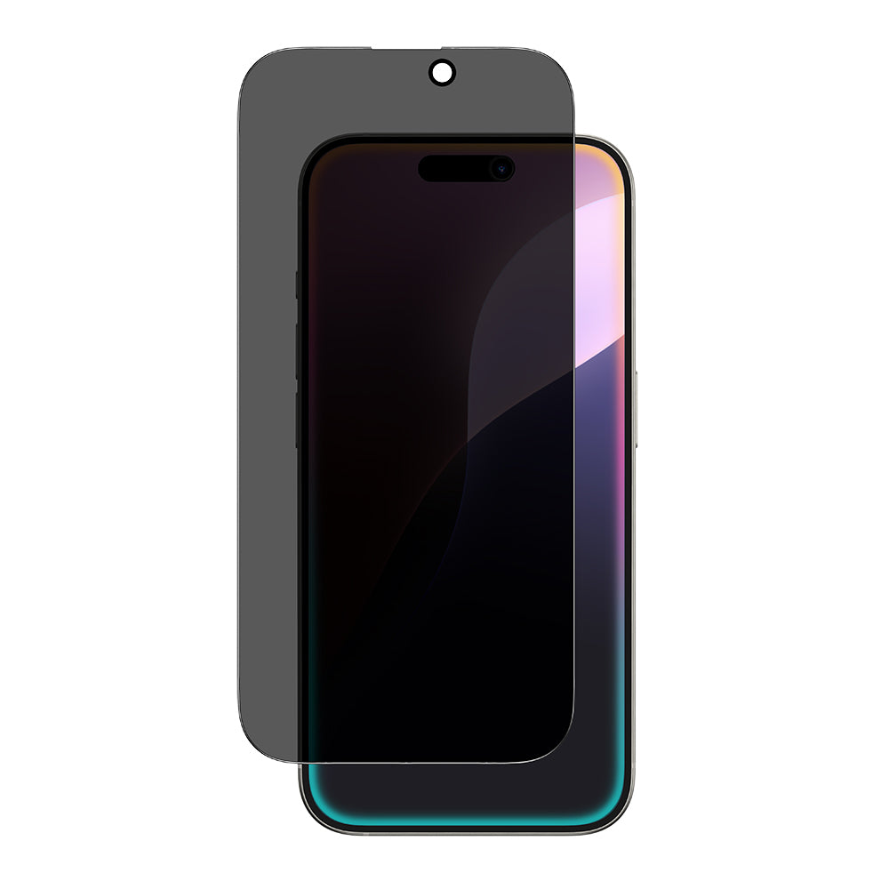 Apple iPhone 16 Pro Amazingthing Radix Privacy Parmak İzi Bırakmayan Temperli Cam Ekran Koruyucu