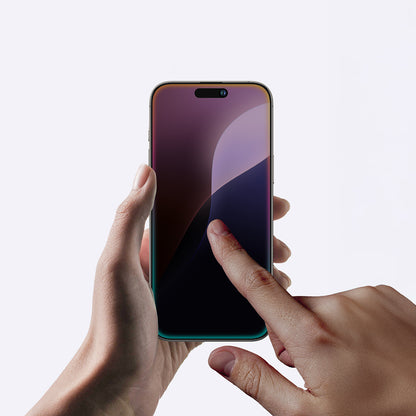 Apple iPhone 16 Pro Amazingthing Radix Privacy Parmak İzi Bırakmayan Temperli Cam Ekran Koruyucu