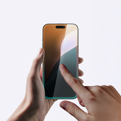 Apple iPhone 16 Pro Amazingthing Titan Max Parmak İzi Bırakmayan Temperli Cam Ekran Koruyucu