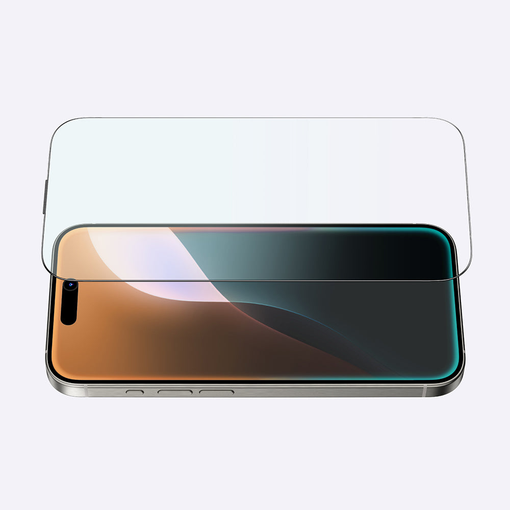 Apple iPhone 16 Pro Amazingthing Titan Max Parmak İzi Bırakmayan Temperli Cam Ekran Koruyucu